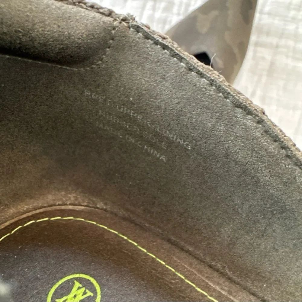 Vivaia Pointed-Toe D'Orsay Flats (Melia) Army CAMO Green 40.5eu 9-9.5 US - Picture 8 of 9